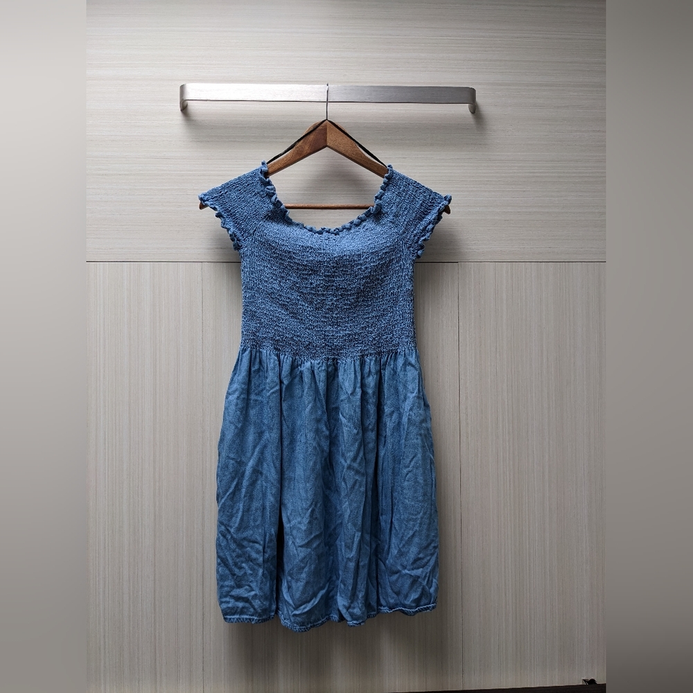 Minidress with pockets - Picture 2 of 4